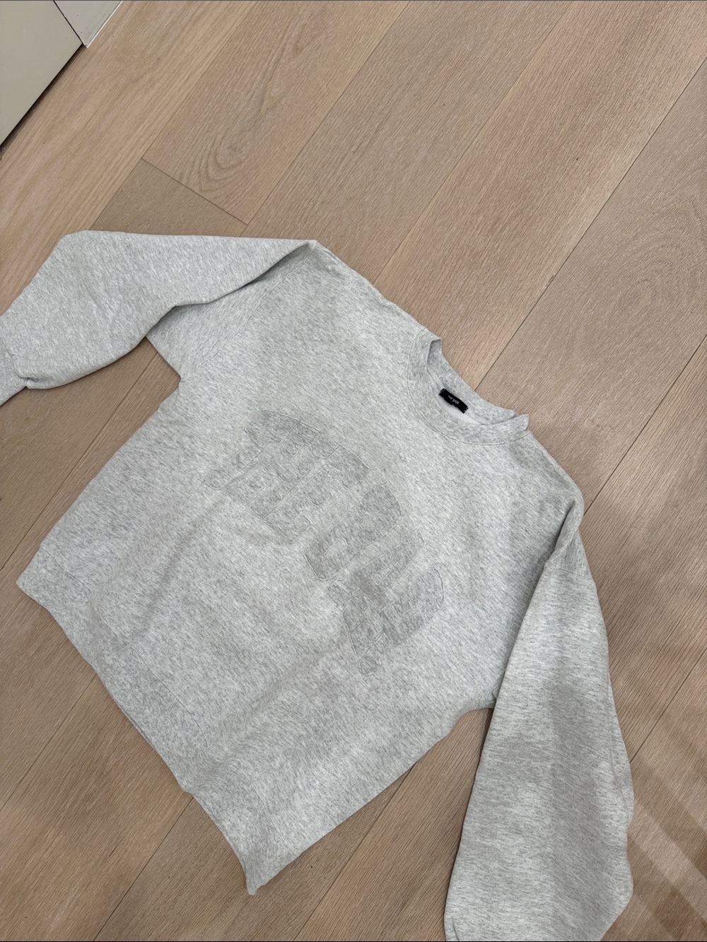 The Bar Light Gray Crewneck Sweatshirt